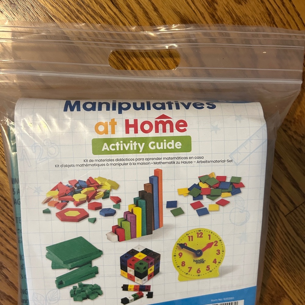 Colorful Educational Manipulatives Kit